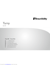 BraunAbility Turny Orbit Gebrauchsanweisung