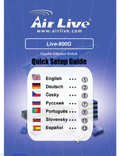 Air Live Live-800G Kurzanleitung