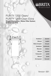 Brita PURITY 1200 Clean Extra Handbuch