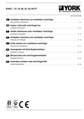 Johnson Controls YORK EUKC-26 FT Hinweise Zum Einbau