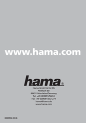 Hama BlueJay Slim Anwenderhandbuch