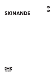 IKEA SKINANDE AA-2003812-5 Bedienungsanleitung