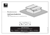 Palram Cold Frame Double Arch Anleitung