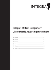 Integra Miltex Integrator Handbuch