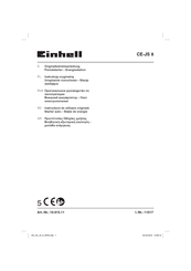 EINHELL CE-JS 8 Originalbetriebsanleitung