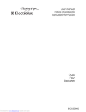 Electrolux EOC69900 Benutzerinformation