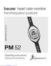 Beurer PM 52 Gebrauchsanleitung