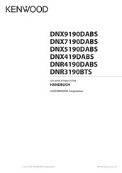 Kenwood DNX9190DABS Handbuch