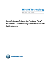 Vapotherm Precision Flow Hi-VNI Installationsanleitung