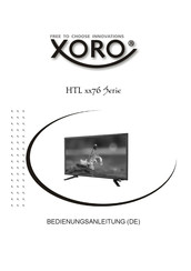 Xoro HTL 76 Serie Bedienungsanleitung