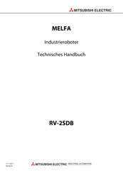 Mitsubishi Electric MELFA RV-2SDB Technisches Handbuch