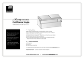 Palram Cold Frame Single Bedienungsanleitung