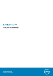 Dell Latitude 7310 Servicehandbuch