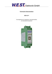 W.E.ST. MDR-337-P Technische Dokumentation