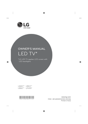 LG 55UF695 Serie Benutzerhandbuch
