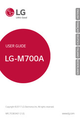 LG LG-M700A Bedienungsanleitung
