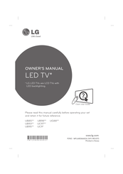 LG UB93 Serie Benutzerhandbuch