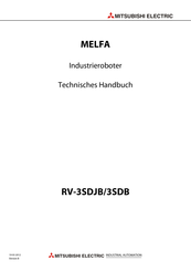 Mitsubishi Electric MELFA RV-3SDB Technisches Handbuch