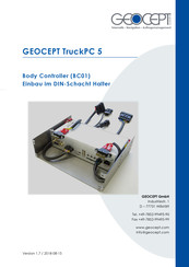 GEOCEPT TruckPC 5 Bedienungsanleitung