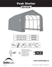 ShelterLogic 95371EU Bedienungsanleitung
