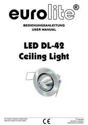 EuroLite LED DL-42 Bedienungsanleitung