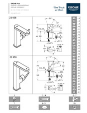 Grohe 23 958 Montageanleitung