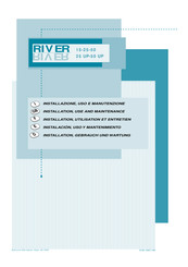 Cosmetal RIVER 15 Installation, Gebrauch Und Wartung