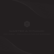 Master & Dynamic MW60 Bedienungsanleitung