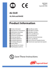 Ingersoll-Rand R44 Technische Produktdaten