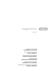 Jacuzzi Enjoy Experience Vorinstallationsblatt