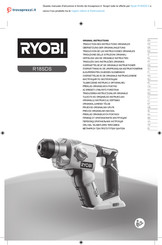 Ryobi R18SDS-0 Übersetzung Der Originalanleitung