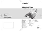 Bosch GSH 5 Professional Originalbetriebsanleitung