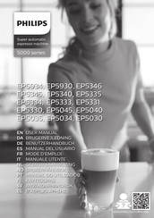 Philips EP5345/10 Benutzerhandbuch