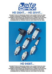Delta OHM HD 20V4T Serie Handbuch