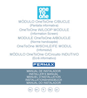 Fermax OneToOne Installationshandbuch