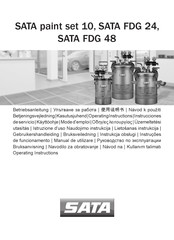 SATA FDG 24 Betriebsanleitung