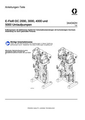 Graco E-Flo DC 2000 Anleitungen/Teile