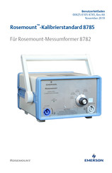 Emerson Rosemount 8785 Benutzerleitfaden