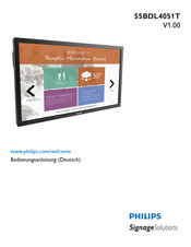 Philips 55BDL4051T/00 Bedienungsanleitung