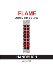 Flame µ16MCC Handbuch