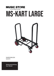 music store Professional MS-Kart Large Bedienungsanleitung