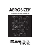 Merit Medical ENDOTEK AEROSIZER Handbuch