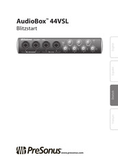 PRESONUS AudioBox 44VSL Blitzstart
