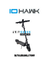 IO HAWK EXIT-CROSS Exclusive Betriebsanleitung