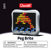 Quercetti 180 Peg Brite Bedienungsanleitung