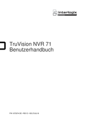 Interlogix TruVision NVR 71 Benutzerhandbuch
