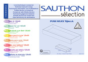 Sauthon Selection PURE SILEX TQ611A Montageanleitung