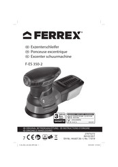 FERREX F-ES 350-2 Originalbetriebsanleitung