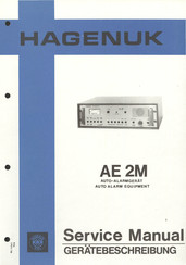 HAGENUK AE 2M Gerätebeschreibung