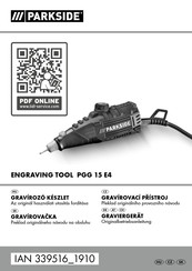 Parkside PGG 15 E4 Originalbetriebsanleitung